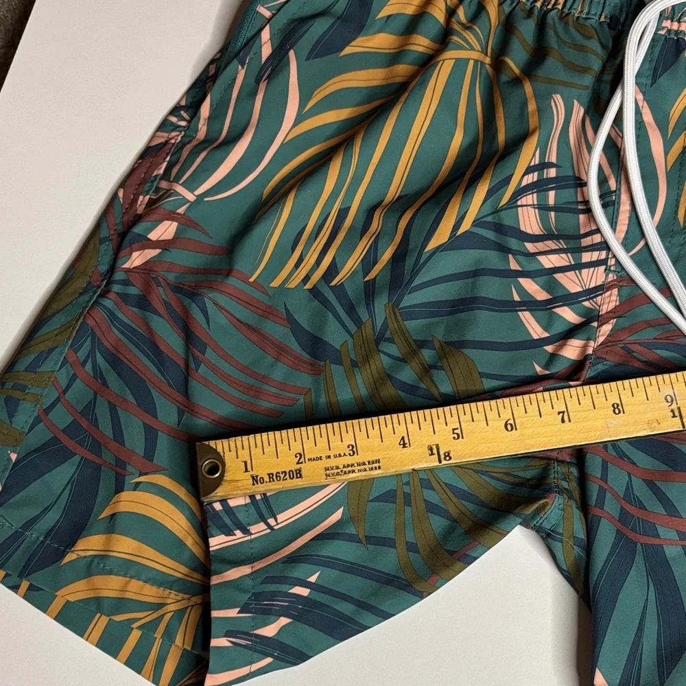 Goodfellow & Co Tropical Leaf Swim Trunks -80sku